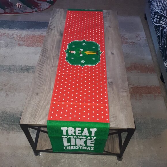 Buddy The Elf Christmas Table Runner, Christmas Table Runner - 13x72 inches - Picture 3 of 8